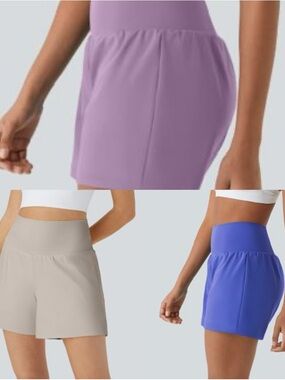 Halara SoftlyZero Airy high waisted 5” shorts  3 pairs